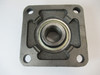 RHP MSF1.1/4 Square Flange Bearing 4 Bolt 1-1/4" Bore Cast Iron SHELF WEAR NOP