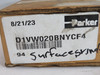 Parker D1VW020BNYCF4-94 Directional Control Valve 120V 60Hz 0.46A BOX DAMAGE NEW