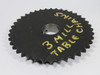 Martin 60BS402 Roller Chain Sprocket 2" Bore 40 Teeth 60 Chain 0.75” Pitch USED
