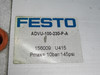 Festo 156009 ADVU-100-230-P-A Compact Cylinder 100mm Piston D 230mm Stroke USED
