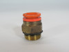 SMC KQ2H11-U03A Gasket Seal Male Connector 3/8" Tubing OD Uni 3/8" Thread USED