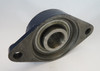 RHP MSFT1.1/4 Oval Flange Bearing Unit 1-1/4"ID 2 Bolt Cast Iron USED