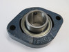 RHP LFTC1 Flange Bearing Unit 2 Bolt 1" Bore Cast Iron NO SPOUT NOP