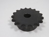 RBL H40B17 Sprocket 5/8" Bore 17 Teeth 40 Chain 1/2” Pitch NO KEYWAY USED
