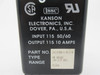 Kansen 1013CSA-1-E-1-B ON-Delay Relay 115V 50/60Hz 10A .06-2.5sec NEW