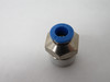 Festo 190645 QS-3/8-6 Push-In Fitting R3/8" 6mm Tube Lot of 10 NOP