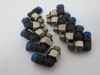 Festo 186352 QSML-M7-4 Push-In Elbow Fitting M7 4mm Tube Lot of 10 NOP
