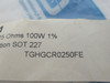 Ohmite TGHGCR0250FE Precision Current Sense Resistor 0.0250 Ohms SHELF WEAR NWB
