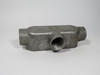 Commander T-1 Aluminum Threaded Conduit Body With Cover NOP