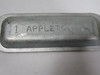 Appleton K100 1" Form 35 Blank Cover for Conduit Body SHELF WEAR NOP
