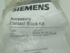 Siemens 52BAJ Contact Block Kit for Class 51 & 52 A600/P600 1NC SHELF WEAR NWB