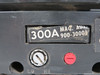 General Electric TJK436F000 Circuit Breaker 300A 600VAC 3 Pole SHELF WEAR USED