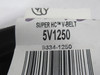 Gates 5V1250 9334-1250 Super HC V-Belt 125"L 0.63"W 0.55"Th SHELF WEAR NEW
