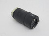 Hubbell 23002GB Female Locking Connector 20A 125V 10A 250VDC 480VAC 3W 2P USED