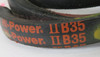 Gates B35 9003-2035 Hi-Power II V-Belt 35"L 0.66"W 0.43"Th SHELF WEAR NEW