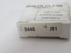 Joslyn Clark 2446 Thermal Overload Relay Heater Element BOX DAMAGE NEW