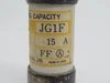 Utsunomiya Cello-Lite JG1F-15 High Breaking Capacity Fuse 15A 600V USED