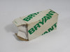 Hubbell Bryant 23005B Locking Plug 10A 250VDC 480VAC 20A 125V 3W 3P BOX DMG NEW