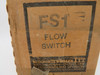 McDonnell & Miller FS1 Flow Switch 1/2" NPT 100 psi 7kg/cm2 SHELF WEAR NEW