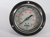 Winters P6011B-300FF Fillable Pressure Gauge 0-100 psi 0-700 kPa 4-1/2" USED
