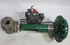 Fisher EZ 667 Size 34 Flanged Steel Pneumatic Actuated Valve ADJUSTED BASE USED