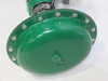 Fisher EZ 667 Size 34 Flanged Steel Pneumatic Actuated Valve ADJUSTED BASE USED