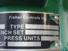 Fisher EZ 667 Size 34 Flanged Steel Pneumatic Actuated Valve ADJUSTED BASE USED