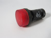 ABB CL-502R Red Pilot Light 24VAC/DC USED