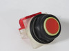 Square D 9001-KR1RH6 Ser K Red Flush Push Button 3A 240V 1NC USED