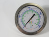 DMIC C40BGSB12N Liquid Filled Pressure Gauge 0-2000 psi 0-140 bar 4" USED