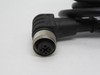 Schunk 0301503 Connection Cable Angled Socket M12 3-Wire Female 3m L USED
