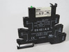 Generic ES62/AS Relay Socket w/Song Chuan Relay 12/24VDC Coil 24DC USED