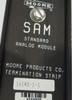 Moore 16140-1-1 Standard Analog Termination Strip SHELF WEAR USED