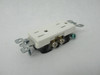 Leviton 5325-W Duplex Receptacle 15A 125V 3W 2P 5-15R White USED