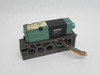 Numatics 082SA415M Solenoid Manifold Assembly 1/4" NPT 24VDC USED