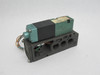 Numatics 082SA415M Solenoid Manifold Assembly 1/4" NPT 24VDC USED