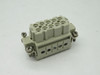 Ilme CDAF-10 Female Connector Insert 16A 10-Pole + Ground USED