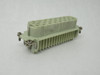 Harting 09210643101 Female Crimp Connector Insert 10A 64-Pole + Ground 24B USED