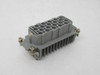 Harting 09210403101 Female Crimp Connector Insert 10A 40-Pole + Ground 16B USED