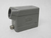 Harting 09300101541 Side Entry Connector Hood Single Lever PG16 10B USED