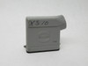 Harting 09200101541 Side Entry Connector Hood Single Lever PG16 Size 10A USED