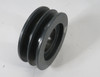 Browning 2B5V44 Sheave 1/2 to 1-3/4" P1 Bushing 2 Groove 4.68"OD 5V Belt USED