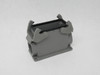 Harting 09300160271 Side Entry Housing Surface Mounting 2-Lever 2x PG29 16B USED