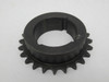 Martin 41BTL24-1610 Roller Chain Sprocket 1-5/8" Max Bore 24T 41C 1/2"P USED