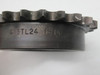 Martin 41BTL24-1610 Roller Chain Sprocket 1-5/8" Max Bore 24T 41C 1/2"P USED