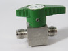 Nupro SS-4P4T 2-Way Ball Valve 1.6cv NO TUBE ENDS USED