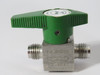 Nupro SS-4P4T 2-Way Ball Valve 1.6cv NO TUBE ENDS USED