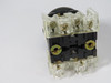 Allen-Bradley 800H-JR2B Series F 3 Position Selector Switch 2NO 2NC USED