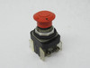 Allen-Bradley 800T-FX6A1 Push-Pull Device Red Mushroom Head 1NO 1NCLB USED