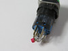 Idec AB6M-A2P-G Green Maintained Non-Illuminated Push Button 18mm DPDT USED